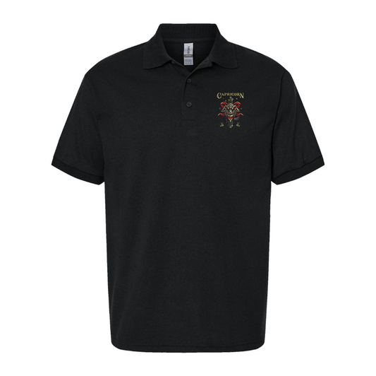 Men's Capricorn Zodiac Dry Blend Polo