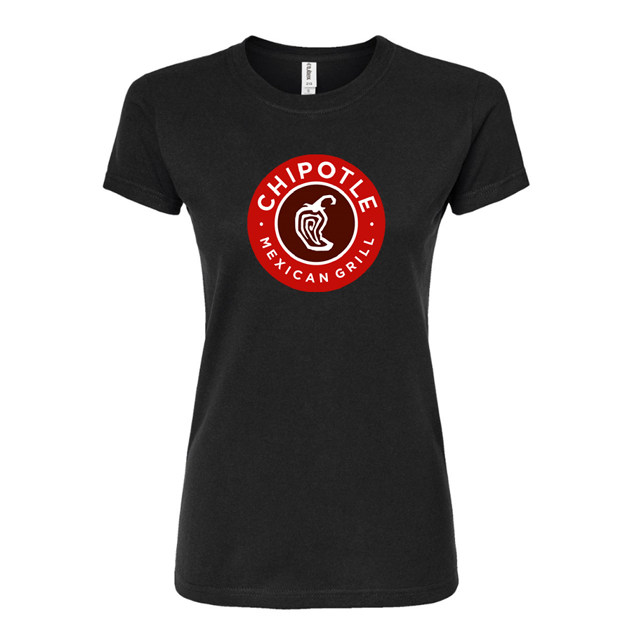 Women's Chipotle Mexican Grill Round Neck T-Shirt