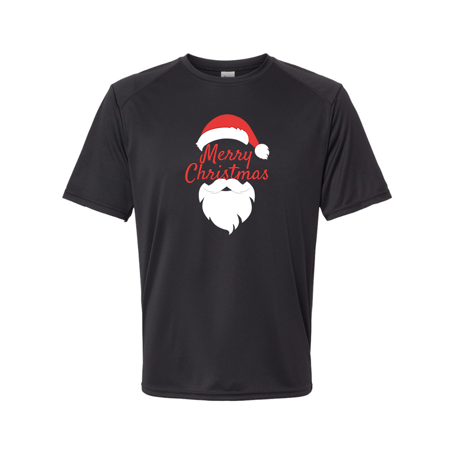 Men's Merry Christmas Santa Claus Performance T-Shirt