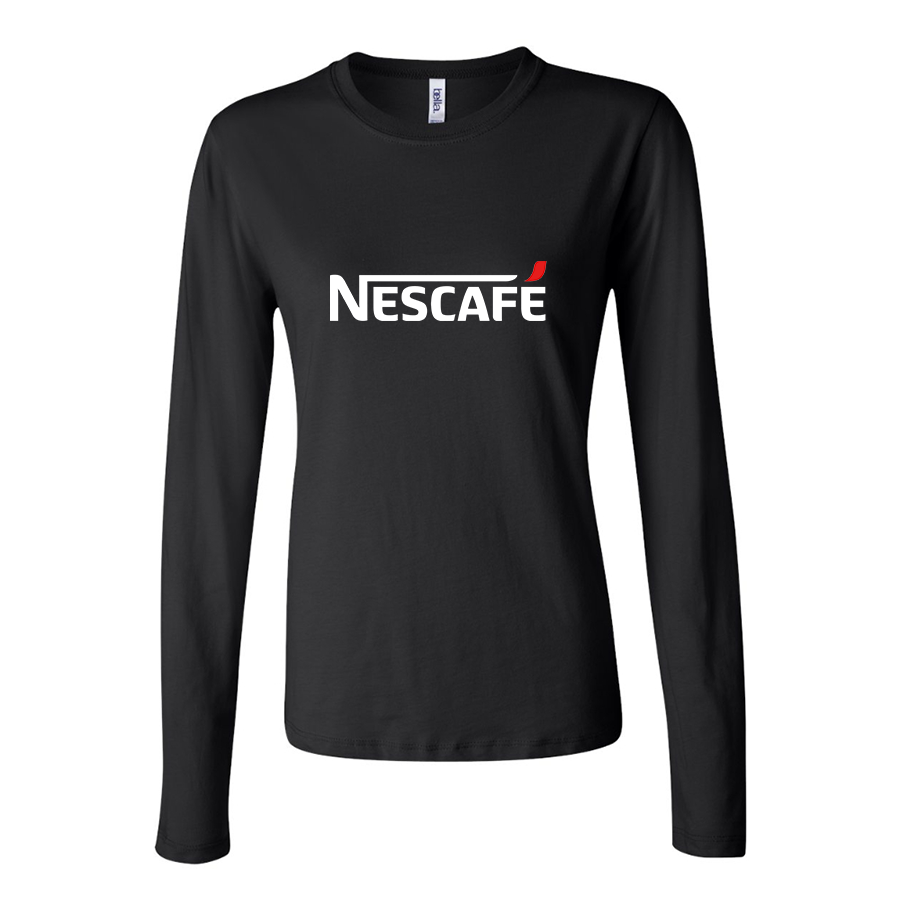 Women's Nescafe Long Sleeve T-Shirt