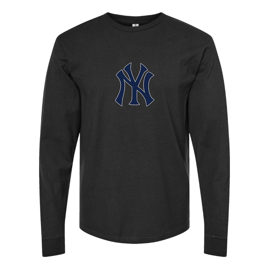 Youth's New York NY Yankees Baseball Long sleeves T-Shirt