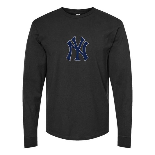 Youth's New York NY Yankees Baseball Long sleeves T-Shirt