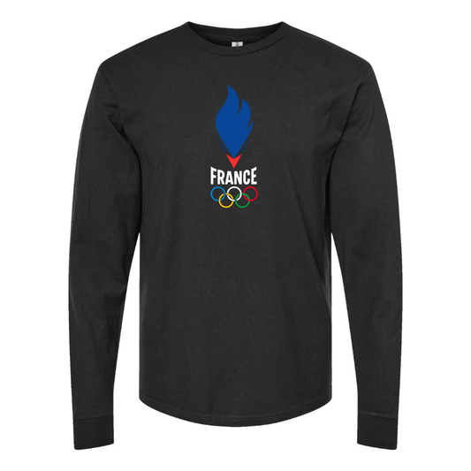 Youth France Olympia 2024 Long sleeves T-Shirt