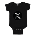 Twitter X Baby Romper Onesie