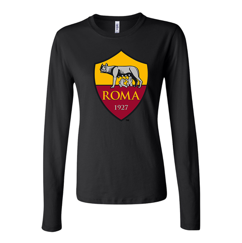 Women's AS Roma Long Sleeve T Shirt – Tee