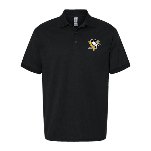 Men's NHL Pittsburgh Penguins Dry Blend Polo Polo Shirt
