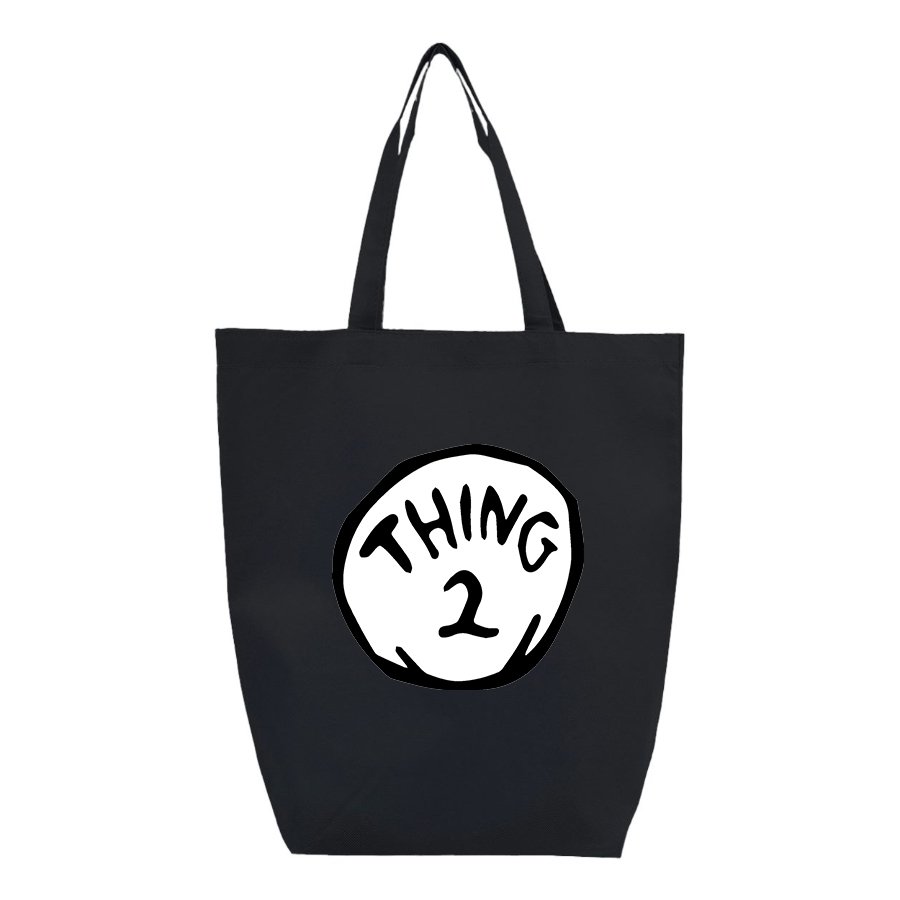 Dr. Suess Thing 2 Q-Tees Non-Woven Gusset Bottom Tote