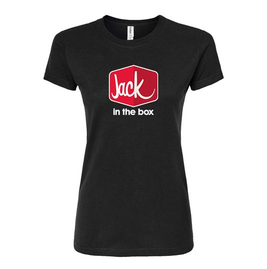 Women's Jack In The Box Round Neck T-Shirt