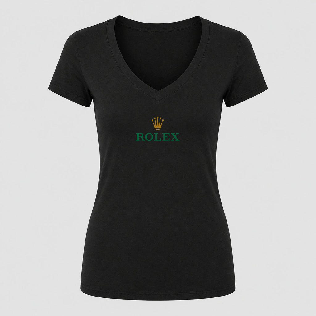 Women's Rolex V Neck T-Shirt