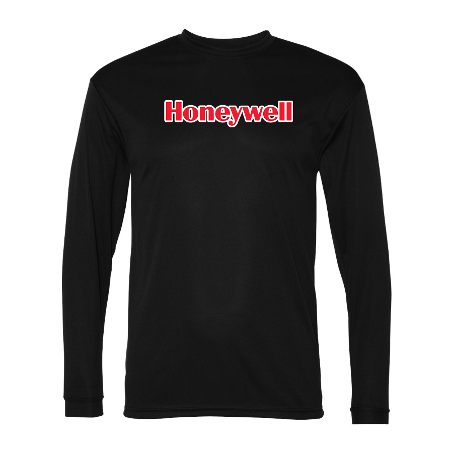 Men's Honeywell  Polyester Long Sleeve T-Shirt