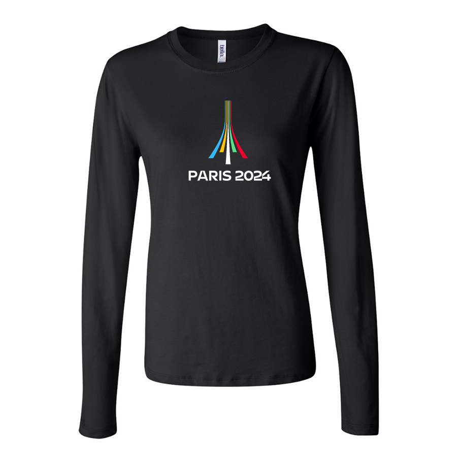 Women's Olympia Paris 2024 Long Sleeve T-Shirt