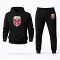 Men's Norway Soccer Hoodie and Joggers Set