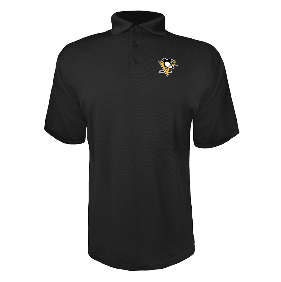 Men's NHL Pittsburgh Penguins Polyester Polos