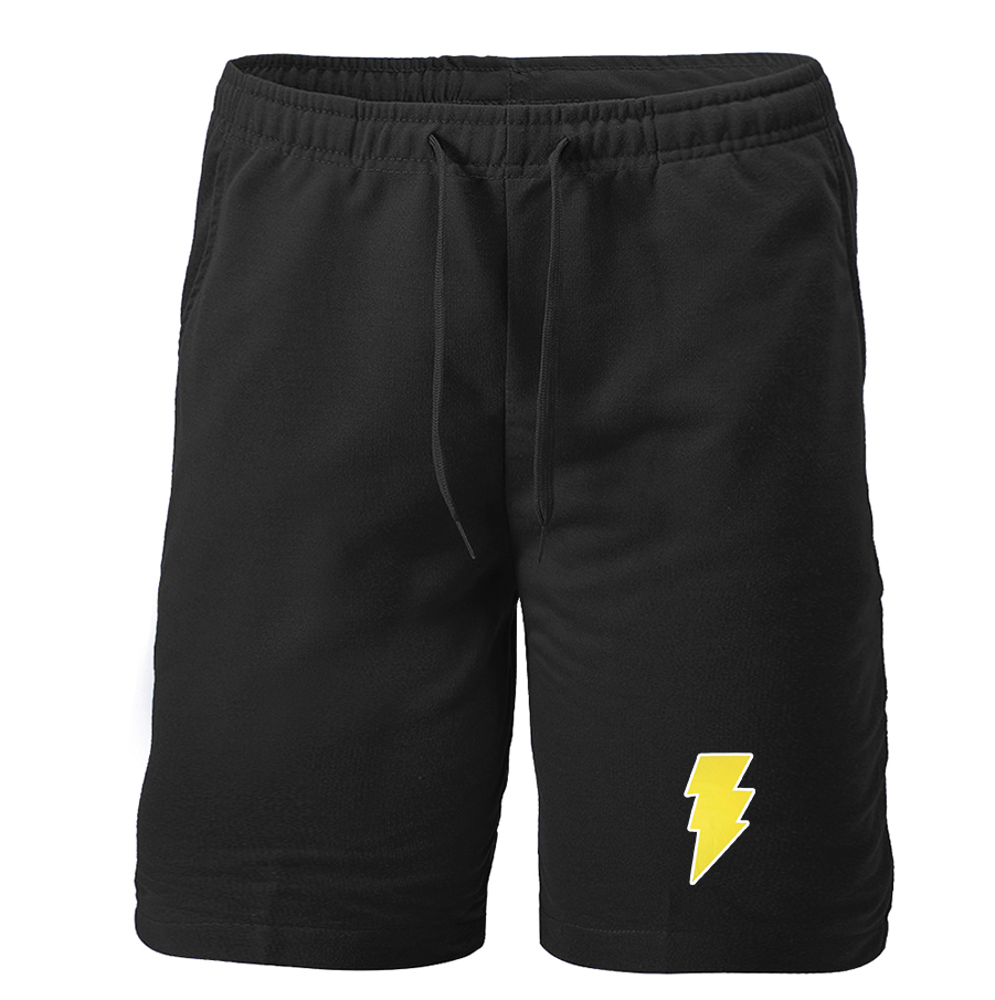 Men's Black Adam Athletic Fleece Shorts