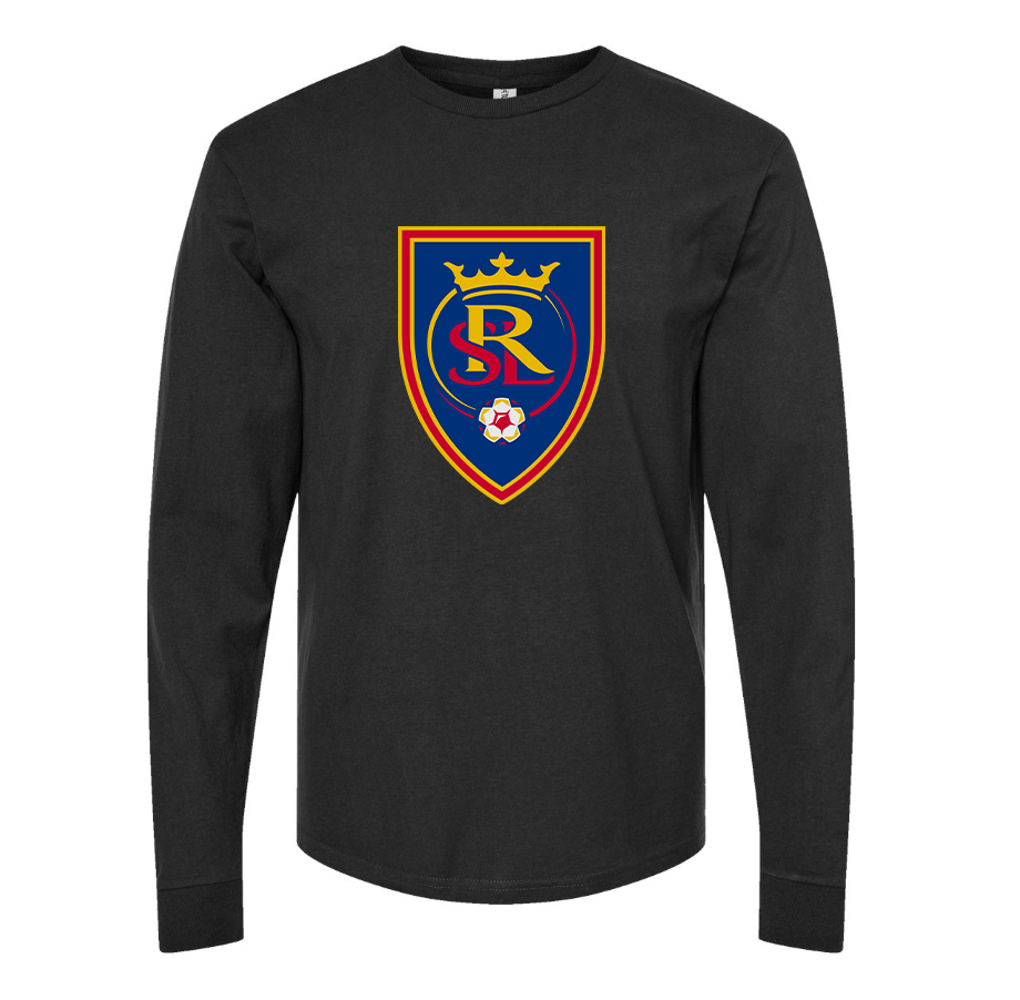Men's Real Salt Lake Soccer Long sleeves T-Shirt