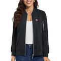 Women's Tom Brady 12 Premium Bomber Jacket with Polished Detailing and Functional Sleeve Pocket Modern Luxury Outerwear