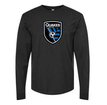 Men's San Joke Earthquakes  Long sleeves T-Shirt