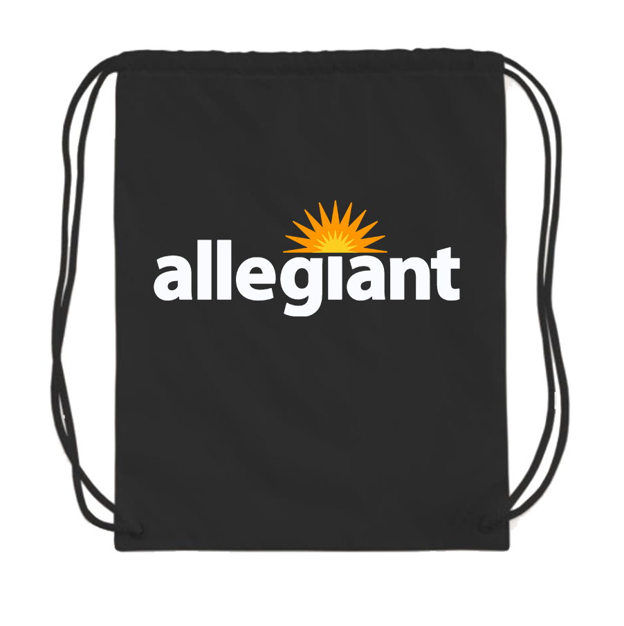 Allegiant Air Drawstring Bag