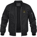 Men's U.S. ARMY Lightweight Bomber Jacket Windbreaker Softshell Varsity Jacket