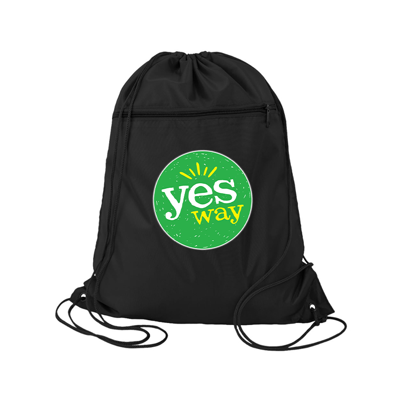 Yes Way  Q-Tees  Polyester Cinchpack
