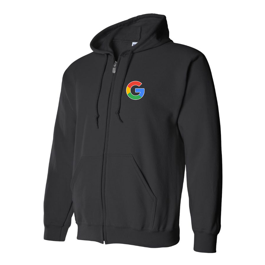 Men's Google Zipper Hoodie