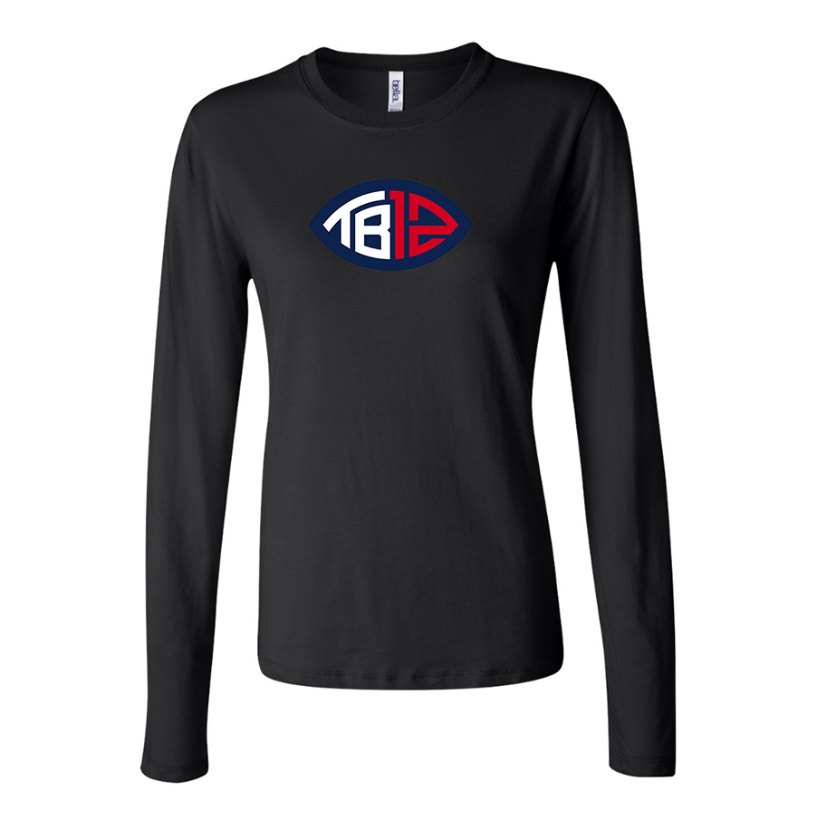 Women's Tom Brady 12 Long Sleeve T-Shirt