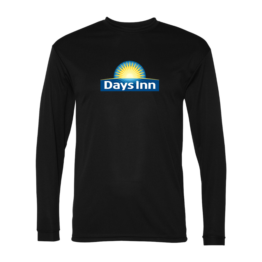 Men's Days Inn  Polyester Long Sleeve T-Shirt