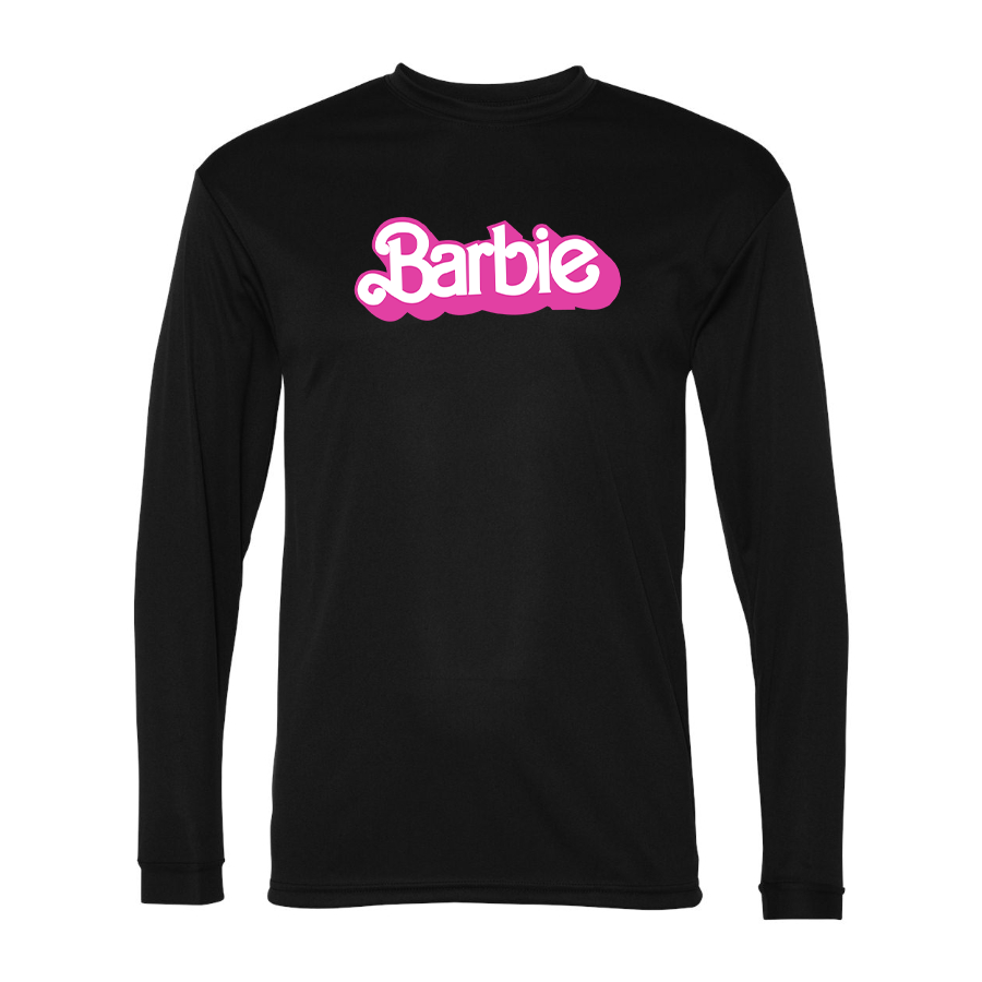 Men's Barbie Polyester Long Sleeve T-Shirt