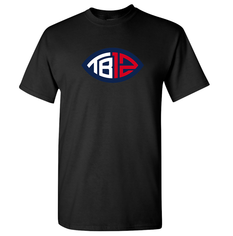 Men's Tom Brady 12 Cotton T-shirt