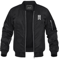Men's Tiger Woods Lightweight Bomber Jacket Windbreaker Softshell Varsity Jacket