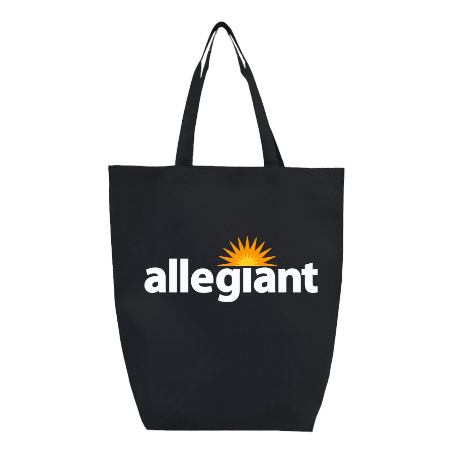 Allegiant Air  Q-Tees Non-Woven Gusset Bottom Tote