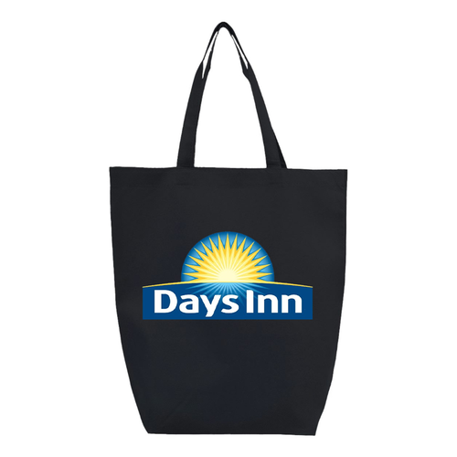 Days Inn Q-Tees Non-Woven Gusset Bottom Tote