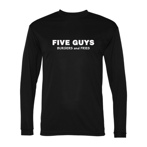 Five Guys Sport Performance Long Sleeve T-Shirt