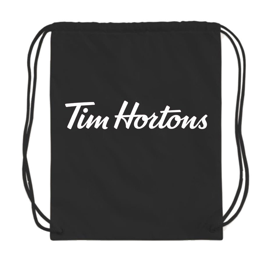 Tim Hortons Drawstring Bag