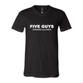 Men's Five Guys  BELLA  CANVAS  Jersey V-Neck Tee