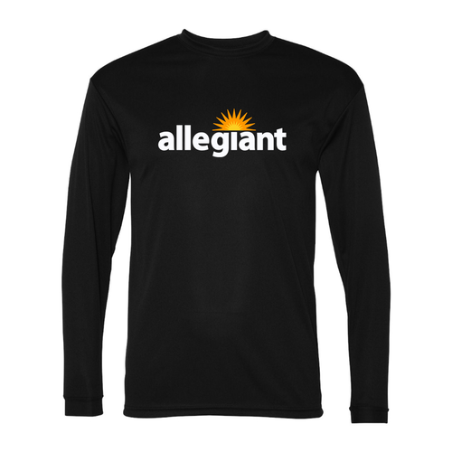 Men's Allegiant Air Polyester Long Sleeve T Shirt – Tee