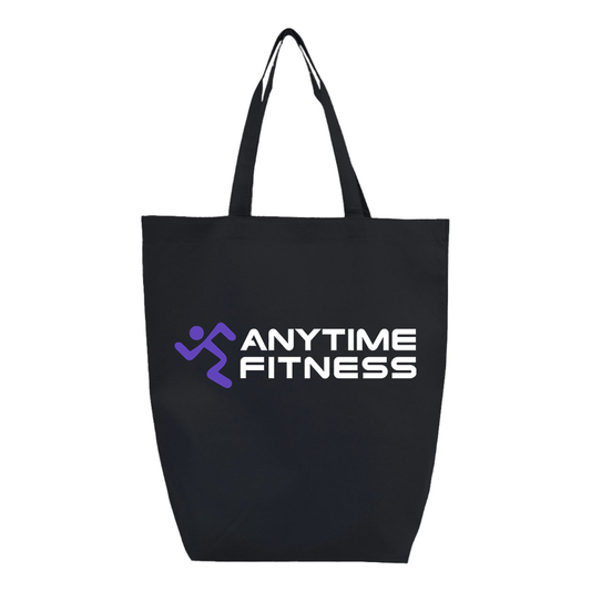 Anytime Fitness Gym Q-Tees Non-Woven Gusset Bottom Tote