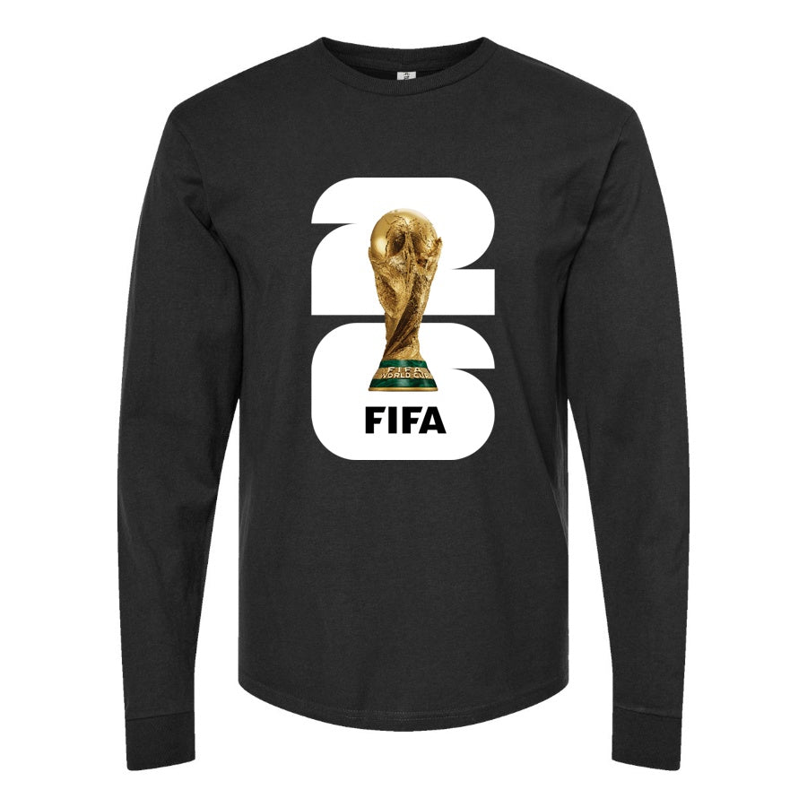 Men's Fifa World Cup 2026 Long Sleeves Cotton-Blend T-Shirt