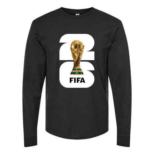 Men's Fifa World Cup 2026 Long Sleeves Cotton-Blend T-Shirt