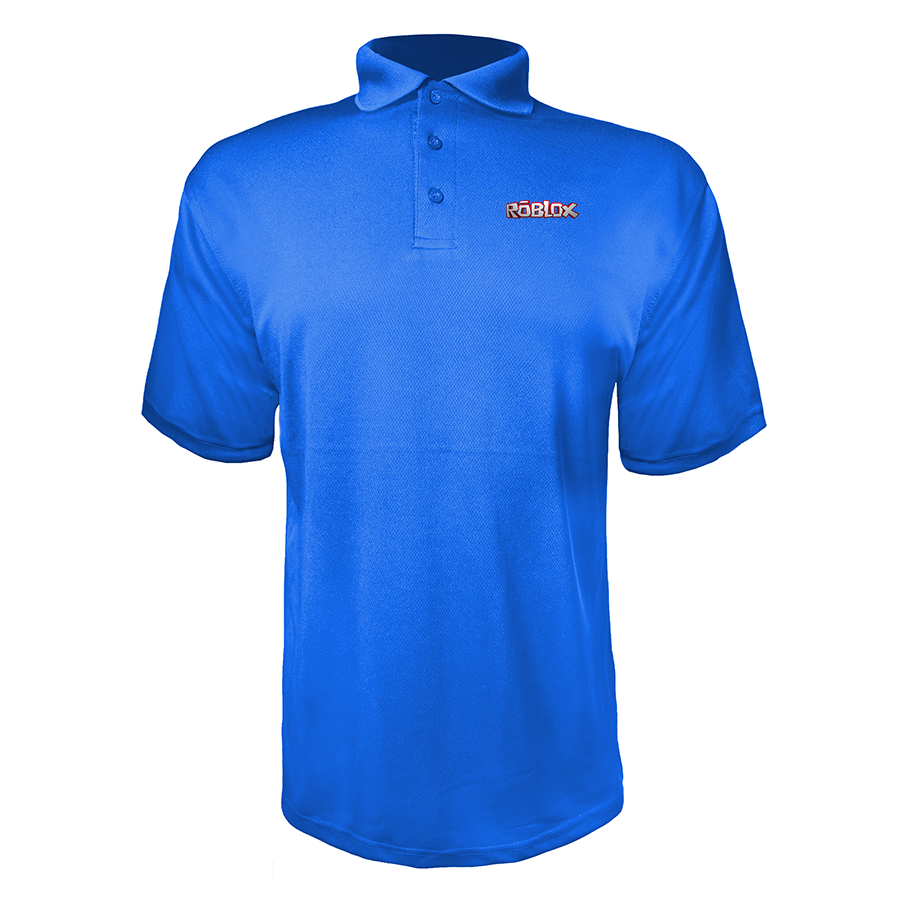 Men's Roblox Game Polyester Polos