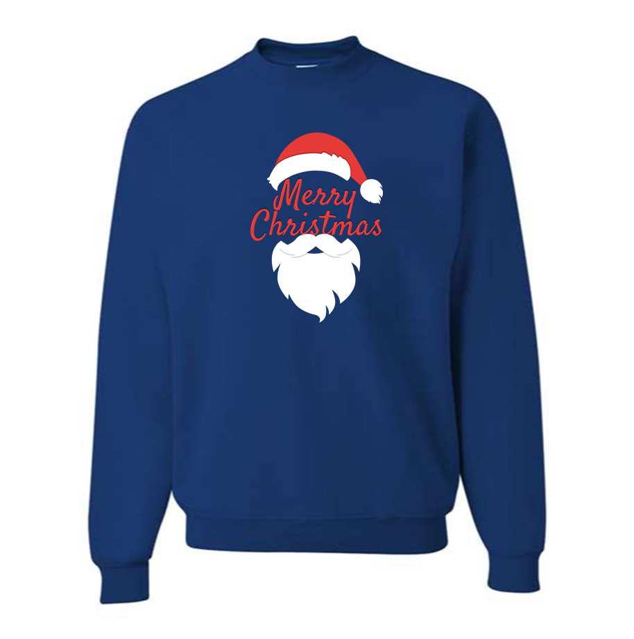 Men's Merry Christmas Santa Claus Crewneck Sweatshirt