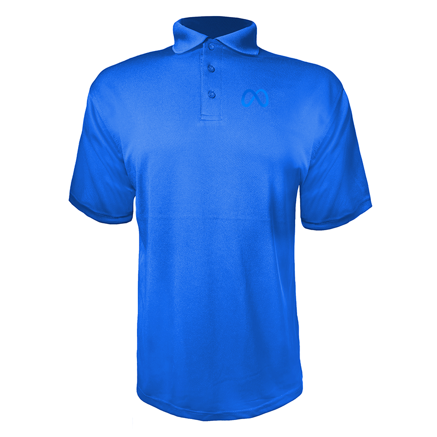 Men' Meta Polyester Polos