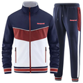 Men's Honeywell  Casual 2 Piece Tracksuit Sets Long Sleeve Full Zip Jacket and Sweatpants Sport Outfits Sweatsuits