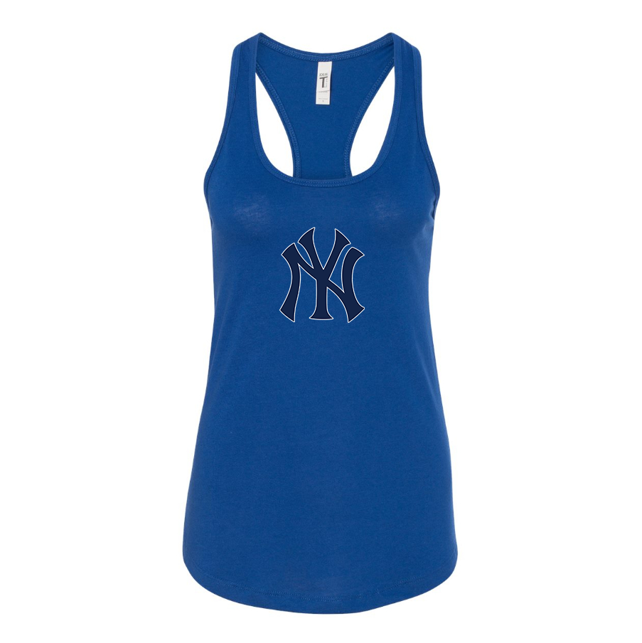 Women's New York NY Yankees Baseball Racerback Tank Top