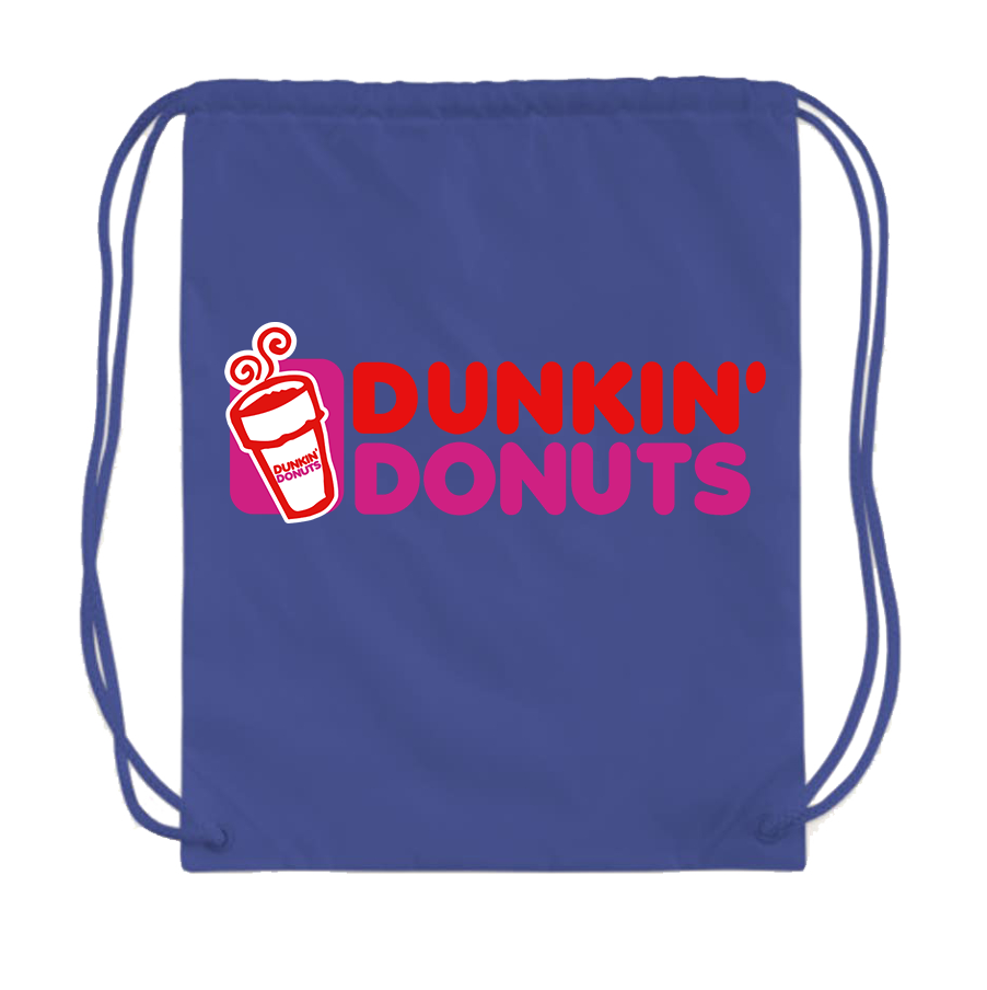 Dunkin Donuts Drawstring Bag