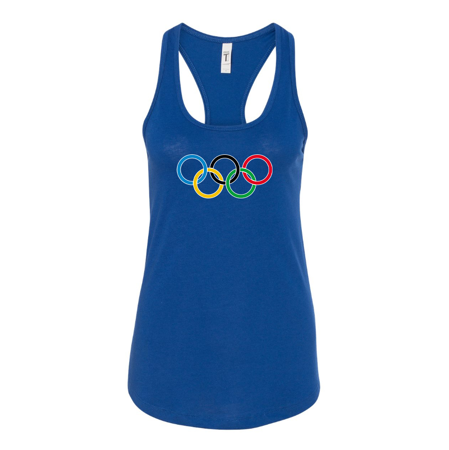 Women's Olympics Rings Racerback Tank Top