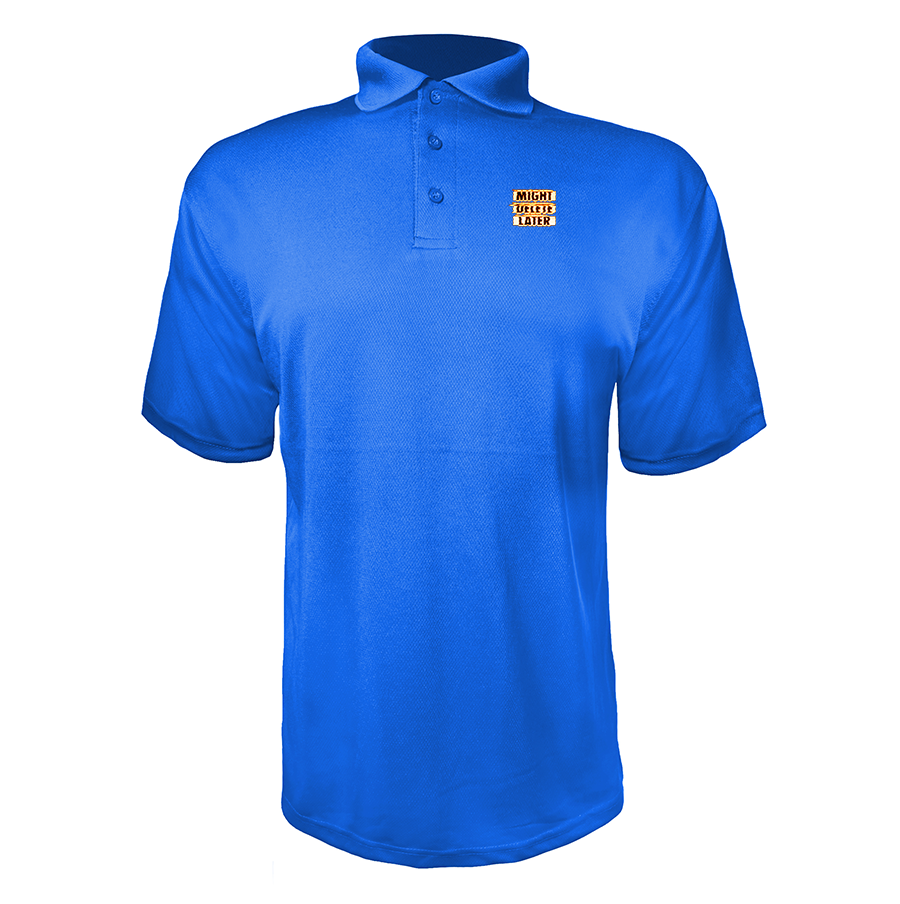 Men's Might Delete Later - J Cole Polyester Polos