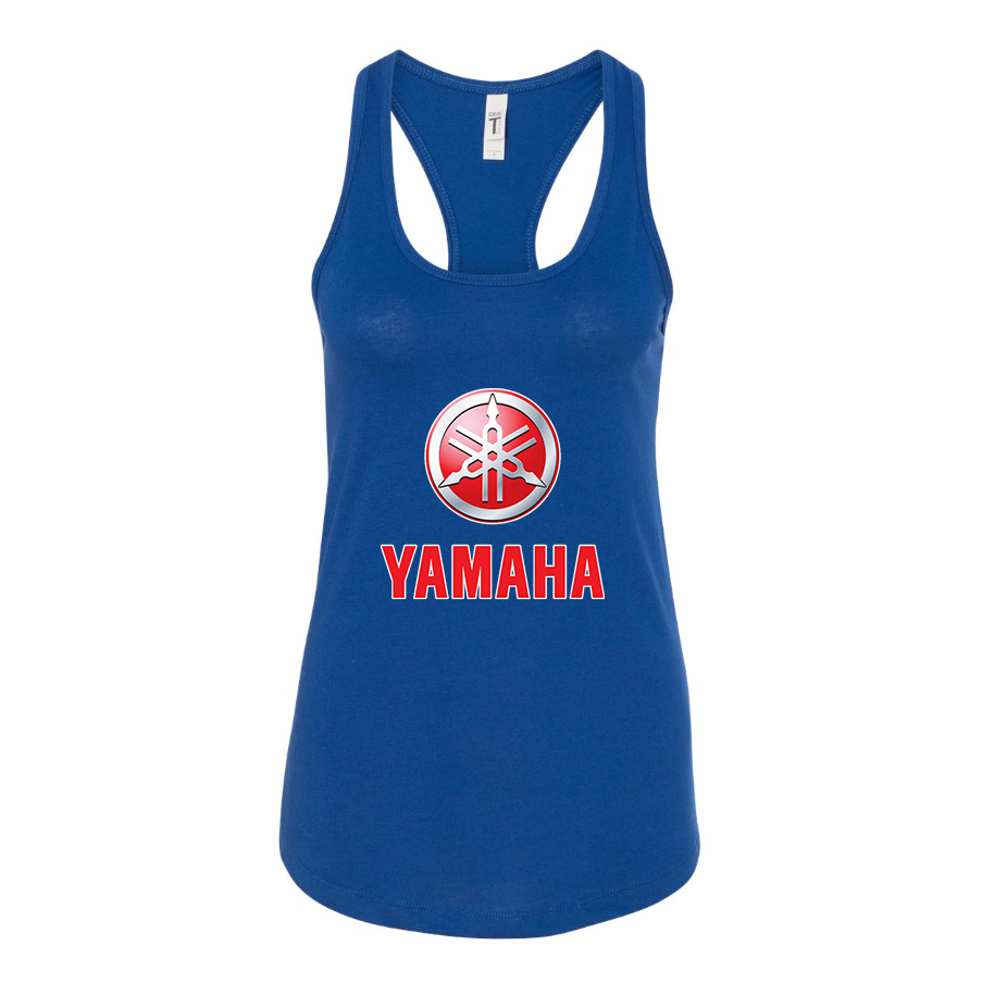 Women's Yamaha Bike Motorcycle Racerback Tank Top