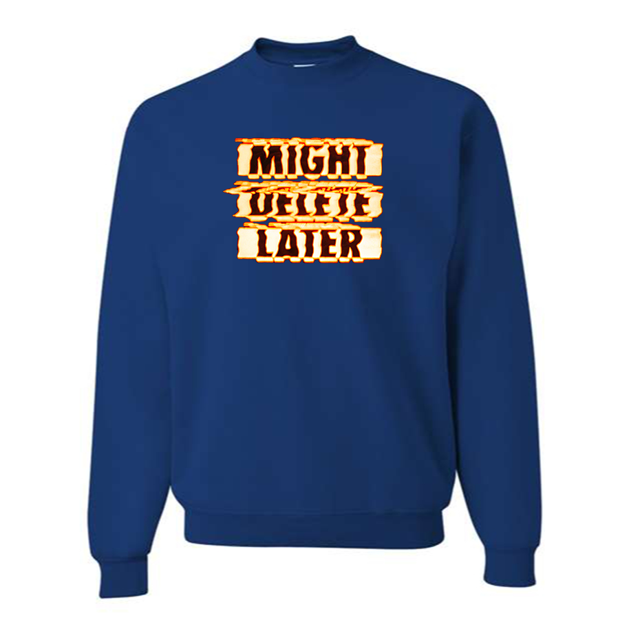 Men's Might Delete Later - J Cole Crewneck Sweatshirt