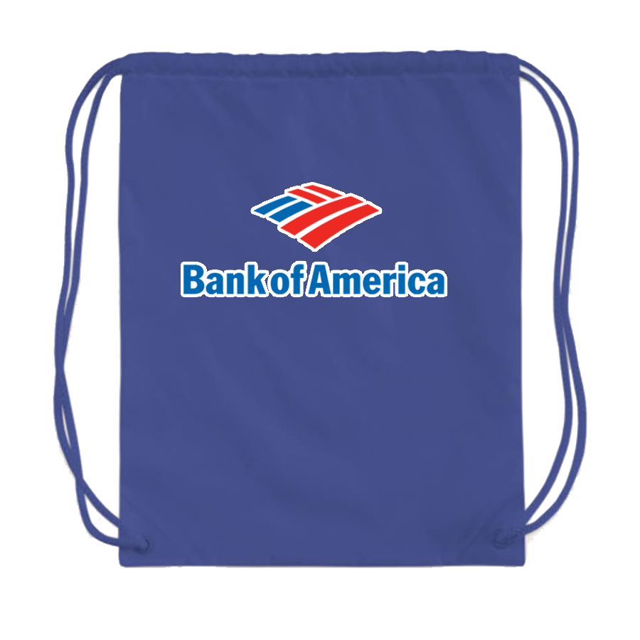 Bank Of America Drawstring Bag